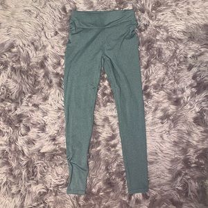 Grey Scrunch Booty Leggings